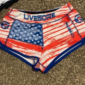 Women’s live sore workout shorts